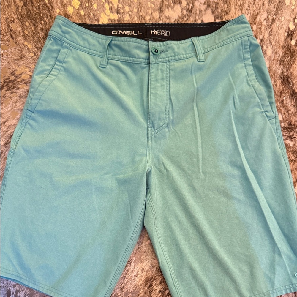 O'Neill Men's Hybrid Shorts in Teal